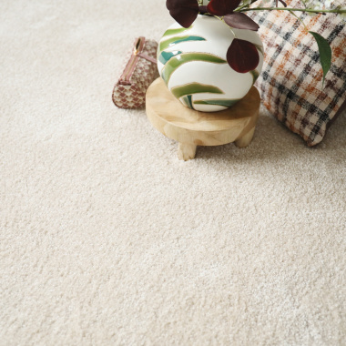 Tapis sur mesure doux poils longs - Touch beige clair - chambre