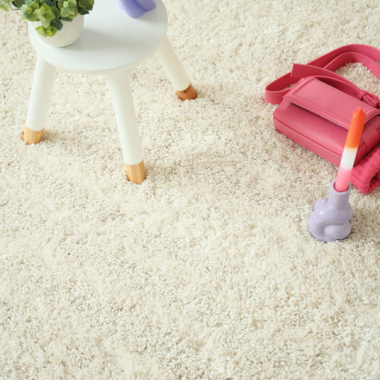 Moquette épaisse Icône Shaggy crème - chambre