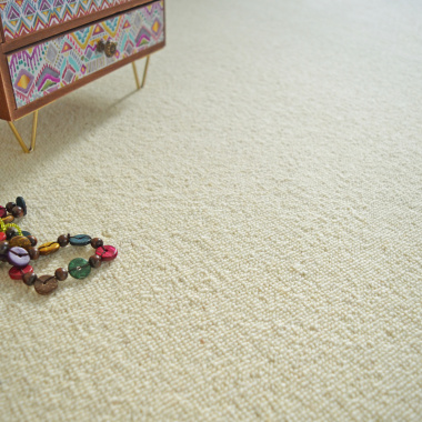 Tapis sur mesure Pure laine Killoo écru - Vue de près