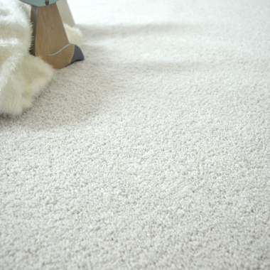 Tapis sur mesure Manège Velours - Gris souris - vue de près