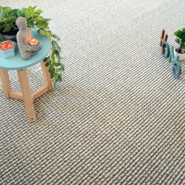 Laine et Sisal Caloundra grosses boucles - Crème - salon