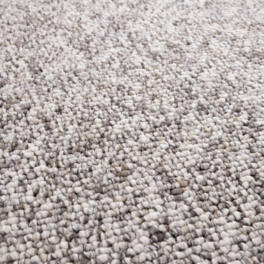 Tapis de salon ou chambre Bouclette café chocolat - vue de près