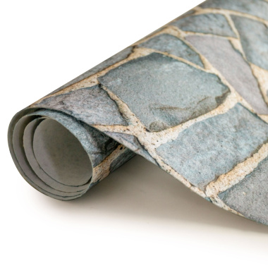 Rouleau décor pavés – Moquette Stand imprimée Chemin pavé pour stands