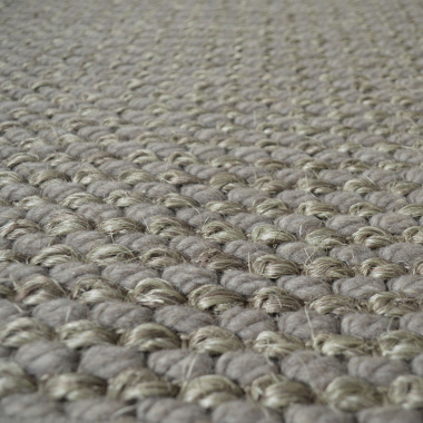 Laine et Sisal Albury grosses boucles - Taupe - gros plan