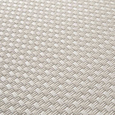 Tapis d'intérieur ou d'extérieur aspect sisal - Tijuana - Crème - gros plan