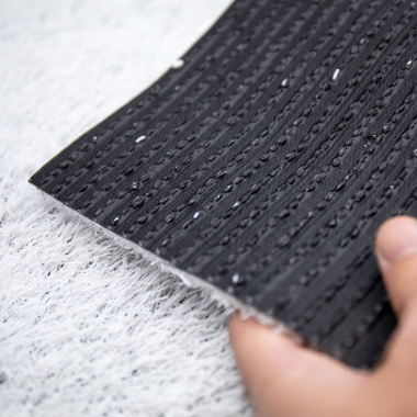 Envers du gazon synthétique Expo - Blanc - 22 mm, certifié GRS