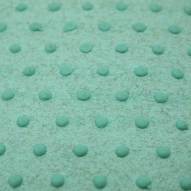 Envers de la moquette d'extérieur drainante - Terrasse et Balcon - Beige sable avec plots drainants