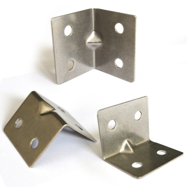 Panneau occultant brise-vue en composite Gris - équerres