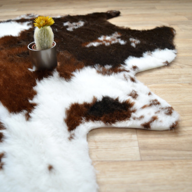 Tapis Peau de bête - Imitation Vache - Design - Vue de face