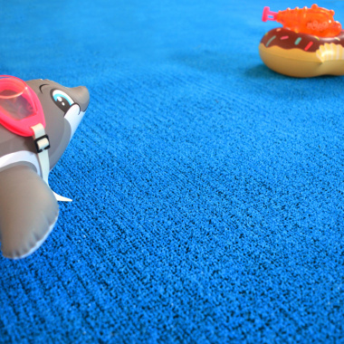 Structure du gazon artificiel Blue Lagoon 7mm, vue en perspective du produit