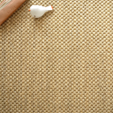 Revêtement sisal Kidara grosses boucles - Naturel - Vue de haut