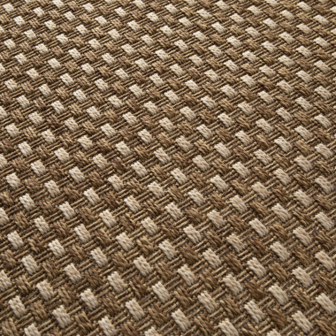 Tapis d'intérieur ou d'extérieur aspect sisal - Tijuana - Camel - gros plan
