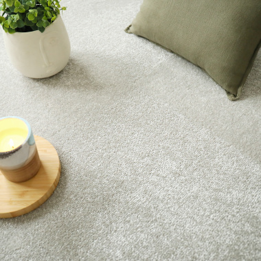 Dalle moquette velours - Gris perle - salon