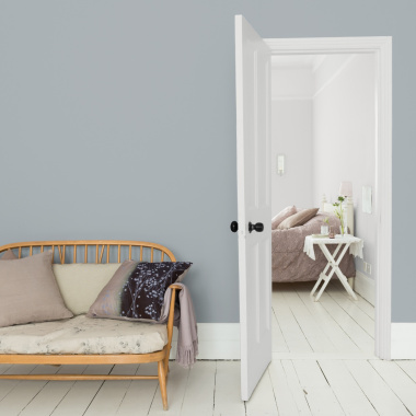 Dulux Valentine Si Simple! - Peinture toutes pièces - Satin Le Gris Moyen - salon