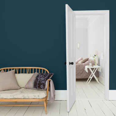 Dulux Valentine Si Simple! - Peinture toutes pièces - Satin Le Bleu Canard - salon