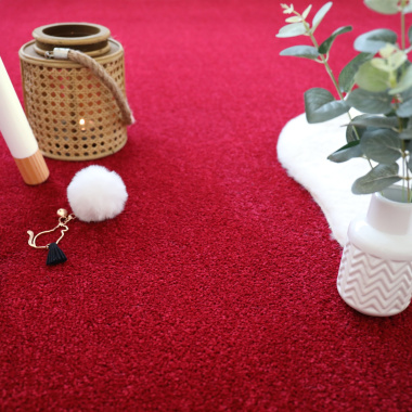 Moquette Manège - Rouge - Vue de haut