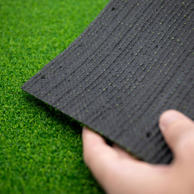 Vue détail du dos du gazon Event - Conforme au label GRS - 8 mm