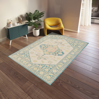 Tapis d'extérieur et intérieur - Mille et une nuits - Multicolore - salon
