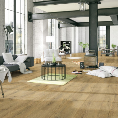 Parquet Stratifié KronoSwiss Chêne Castle AquaPearl - Espace détente