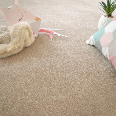 Tapis sur mesure Select marron clair - chambre