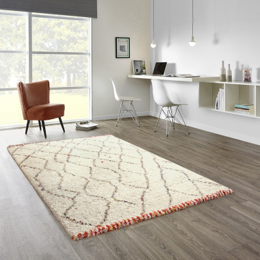 Tapis motif Berbère Pharak - salon