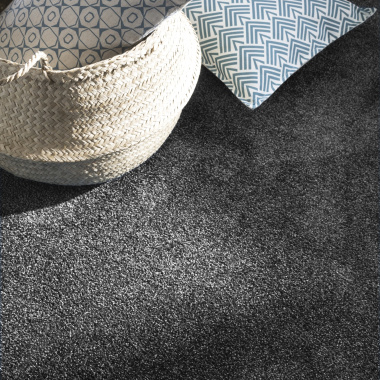 Moquette velours Feelings Balsan gris nocturne - chambre