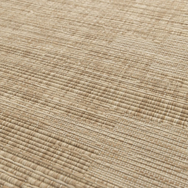 Tapis d'intérieur ou d'extérieur aspect naturel - Amaya - Beige - vue de près