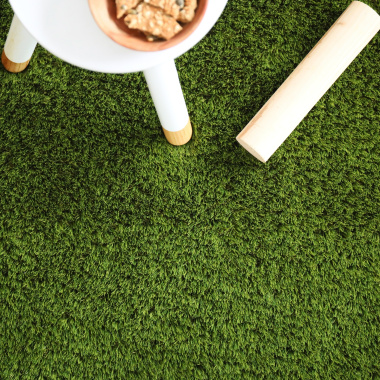 Sol vert moelleux en gazon synthétique Jeu d’extérieur - 35mm pour jardin ou terrasse