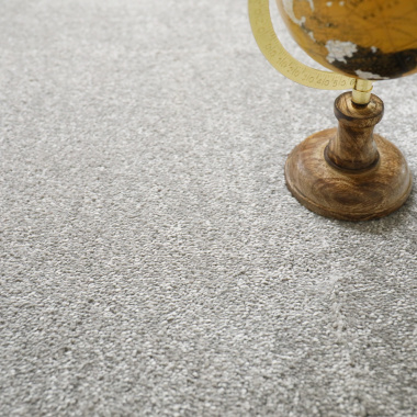 Dalle moquette velours - Gris clair - vue zoomée