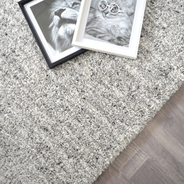 Tapis motif Berbère Chiné - Vue de haut