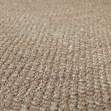 Revêtement sisal Kidara grosses boucles - Orge - gros plan