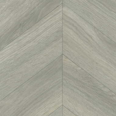 Sol vinyle Inspiration parquet en chevron chêne gris - sans perspective