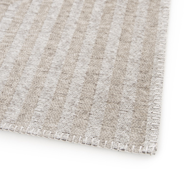 Tapis souple en matière recyclée - New Line - Beige et crème - coin