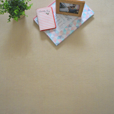 Tapis en velours Loft Résist - Beige, dans un intérieur minimaliste