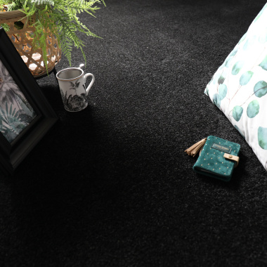 Moquette Manège - Noir - Vue de loin