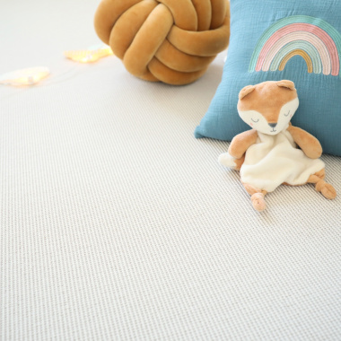 Tissé plat Mahé blanc - chambre