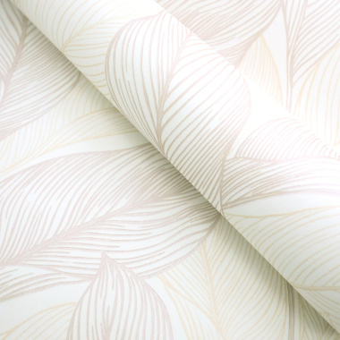 Papier peint expansé sur intissé - Rose gold - Strelitzia - rouleau