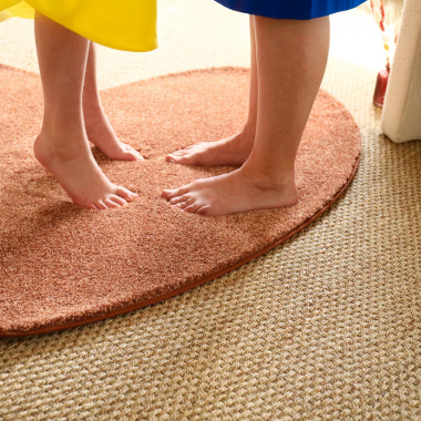 Tapis coeur rose corail édition limité - fête des mères