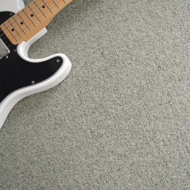 Tapis sur mesure Pure laine Killoo gris - Vue de haut