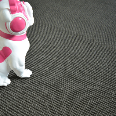 Sisal Yucatan anthracite - vue de près