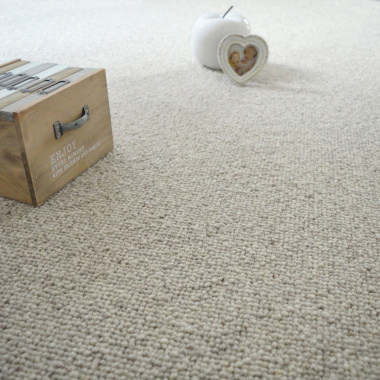 Tapis sur mesure Pure laine Latoon gris - vue de près