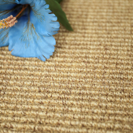 Sisal grosses boucles Cuba orge - vue de loin