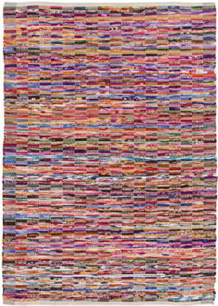 Tapis Chindi en matire recycle - Unicit - Multicolore