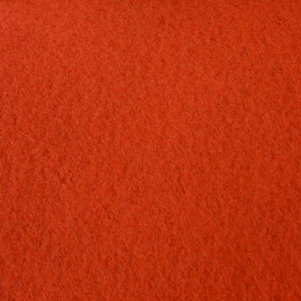 Moquette filme - Stand Event - Orange sanguine