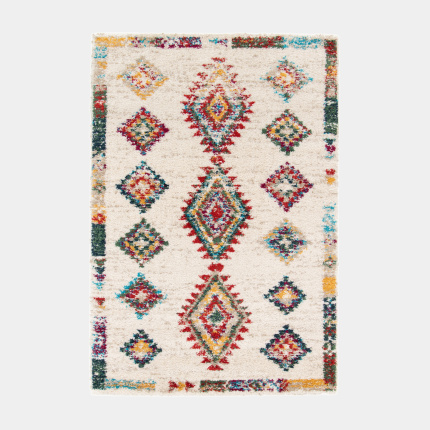 Tapis motif berbre - Kaya - Multicolore