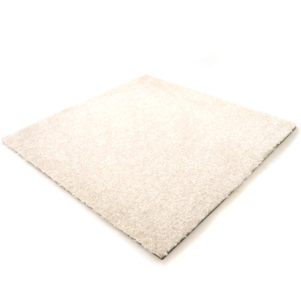 Dalle moquette velours - Blanc cassé