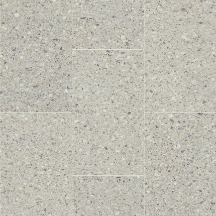 Sol Vinyle Textile - Relief 3D - Carrelage aspect terrazzo