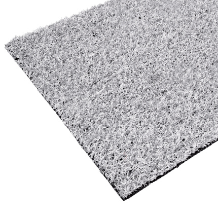 Gazon synthétique - Event classé feu et certifié GRS - Gris argent - 8 mm