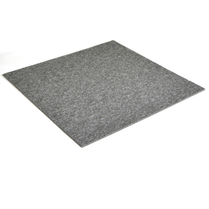 Dalle moquette U3P3 - Gris argent