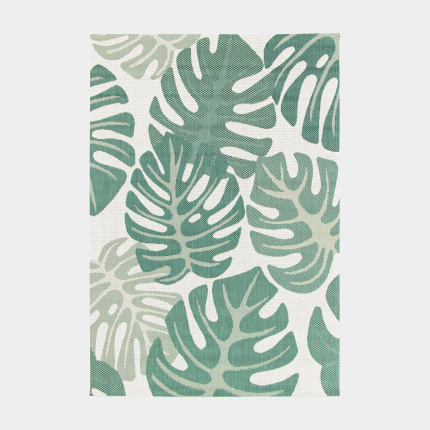 Tapis salon et extrieur Green tropical - sans perspective